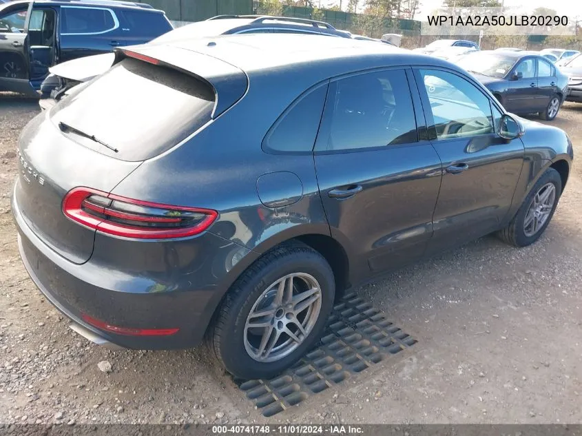 2018 Porsche Macan Sport Edition VIN: WP1AA2A50JLB20290 Lot: 40741748