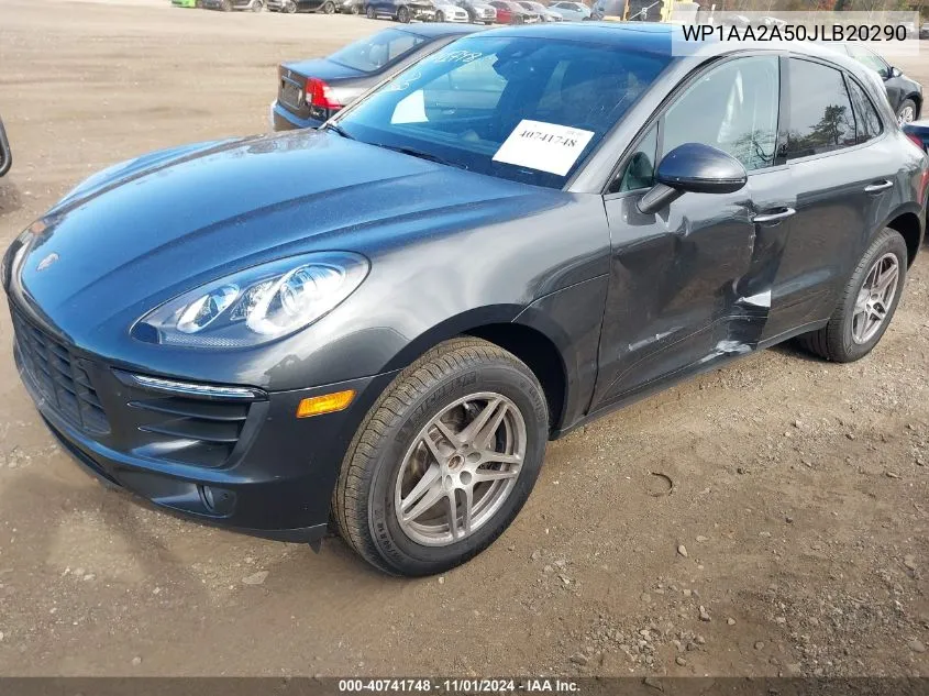 2018 Porsche Macan Sport Edition VIN: WP1AA2A50JLB20290 Lot: 40741748