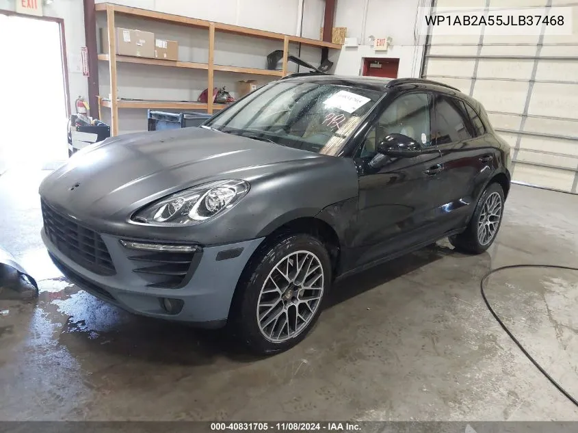 2018 Porsche Macan S VIN: WP1AB2A55JLB37468 Lot: 40831705