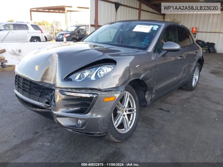 2018 Porsche Macan VIN: WP1AA2A58JLB23020 Lot: 40832870