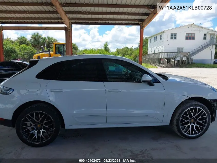 WP1AA2A51KLB00728 2019 Porsche Macan