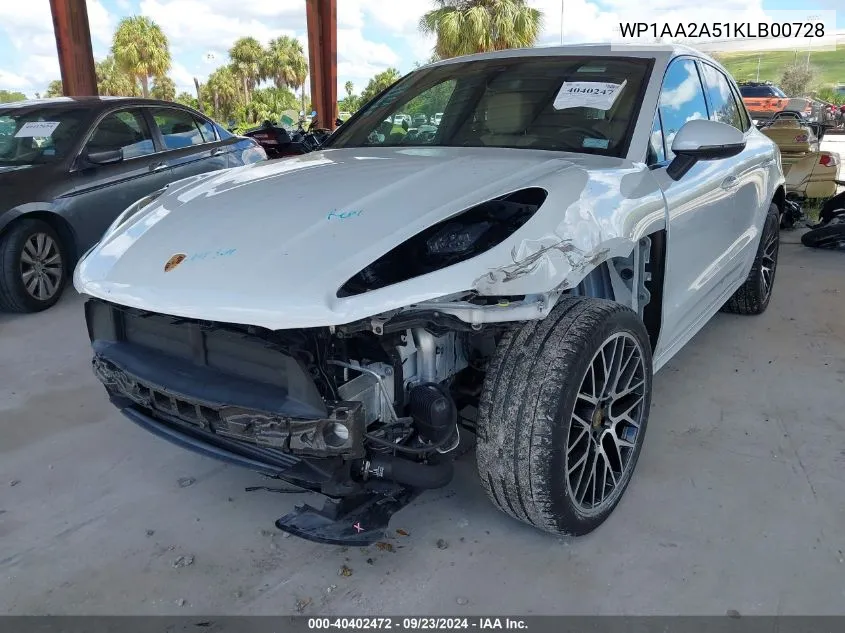 WP1AA2A51KLB00728 2019 Porsche Macan