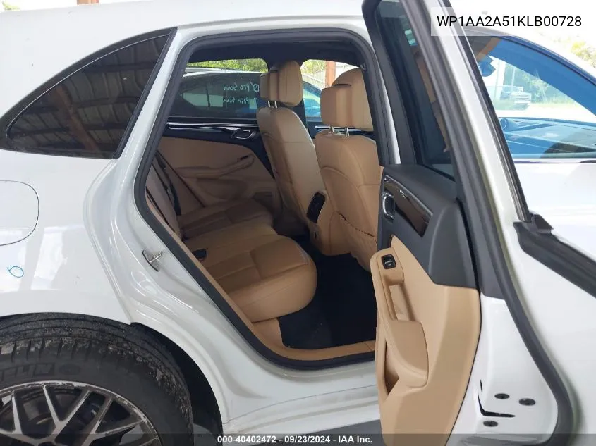 WP1AA2A51KLB00728 2019 Porsche Macan