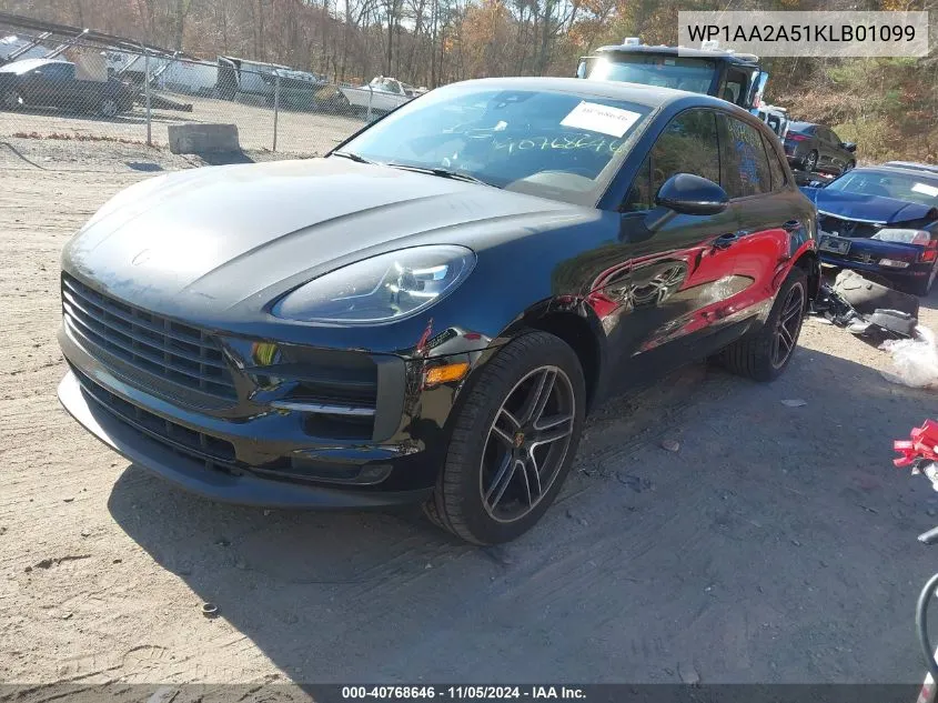 2019 Porsche Macan VIN: WP1AA2A51KLB01099 Lot: 40768646