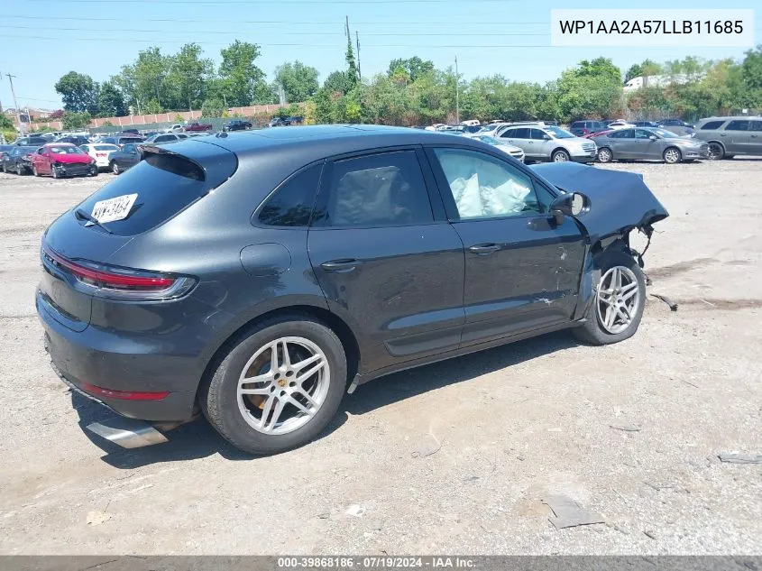 WP1AA2A57LLB11685 2020 Porsche Macan