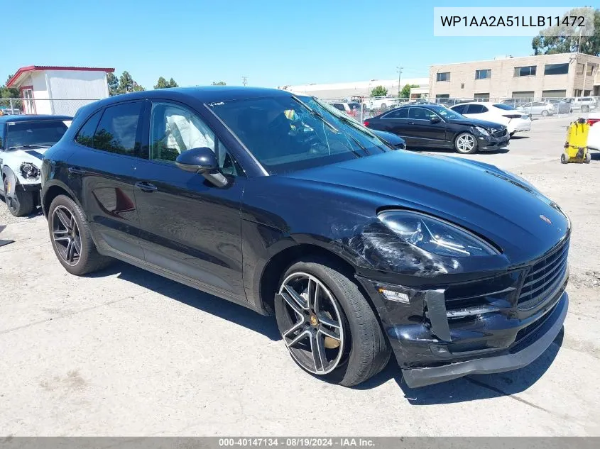 WP1AA2A51LLB11472 2020 Porsche Macan