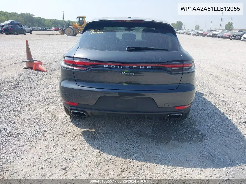 2020 Porsche Macan VIN: WP1AA2A51LLB12055 Lot: 40188557