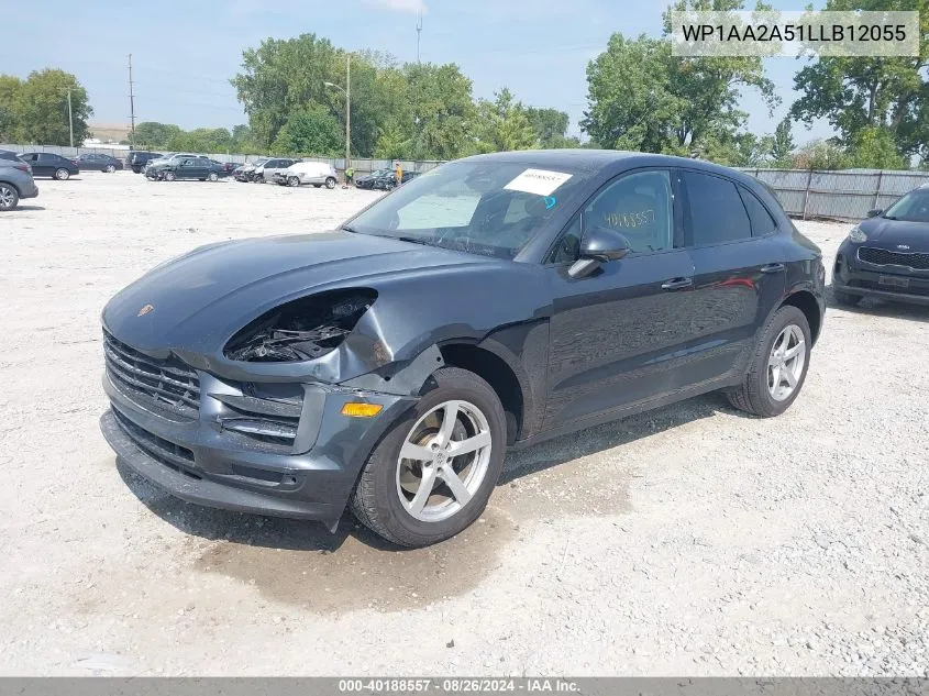 2020 Porsche Macan VIN: WP1AA2A51LLB12055 Lot: 40188557