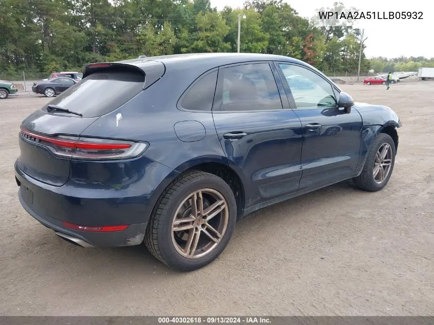 WP1AA2A51LLB05932 2020 Porsche Macan