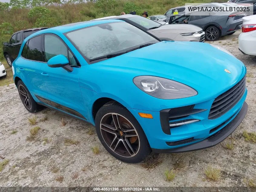 2020 Porsche Macan VIN: WP1AA2A55LLB10325 Lot: 40531398