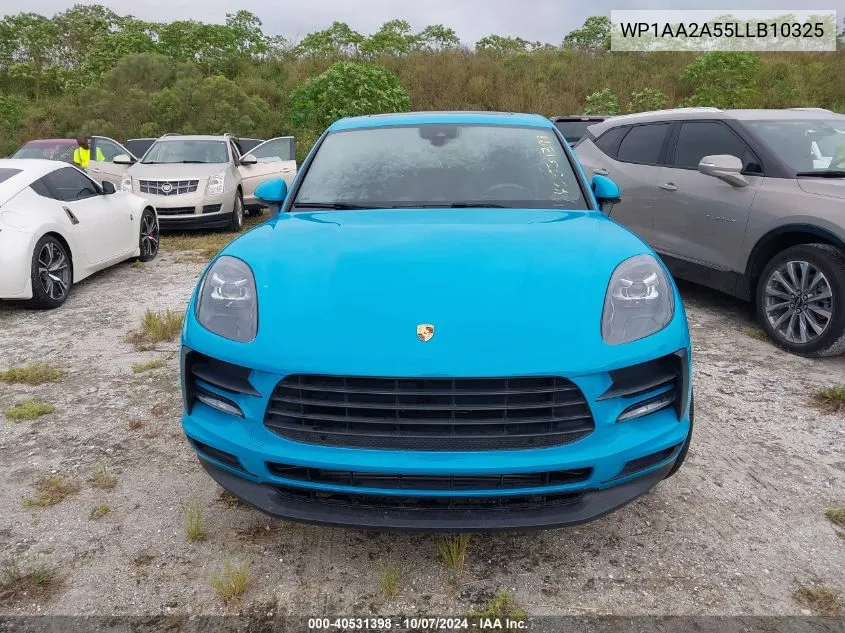 2020 Porsche Macan VIN: WP1AA2A55LLB10325 Lot: 40531398