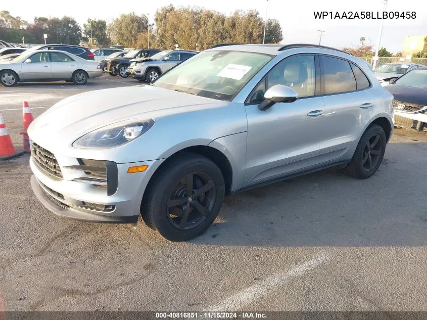 2020 Porsche Macan VIN: WP1AA2A58LLB09458 Lot: 40816851