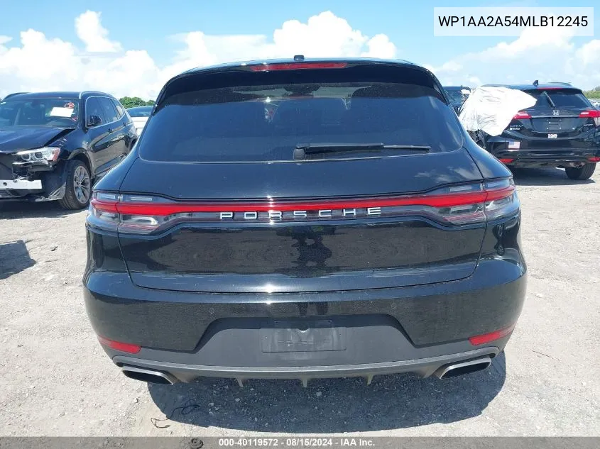 2021 Porsche Macan VIN: WP1AA2A54MLB12245 Lot: 40119572