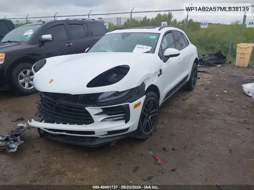 WP1AB2A57MLB38139 2021 Porsche Macan S