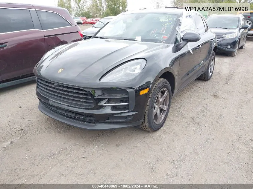 WP1AA2A57MLB16998 2021 Porsche Macan