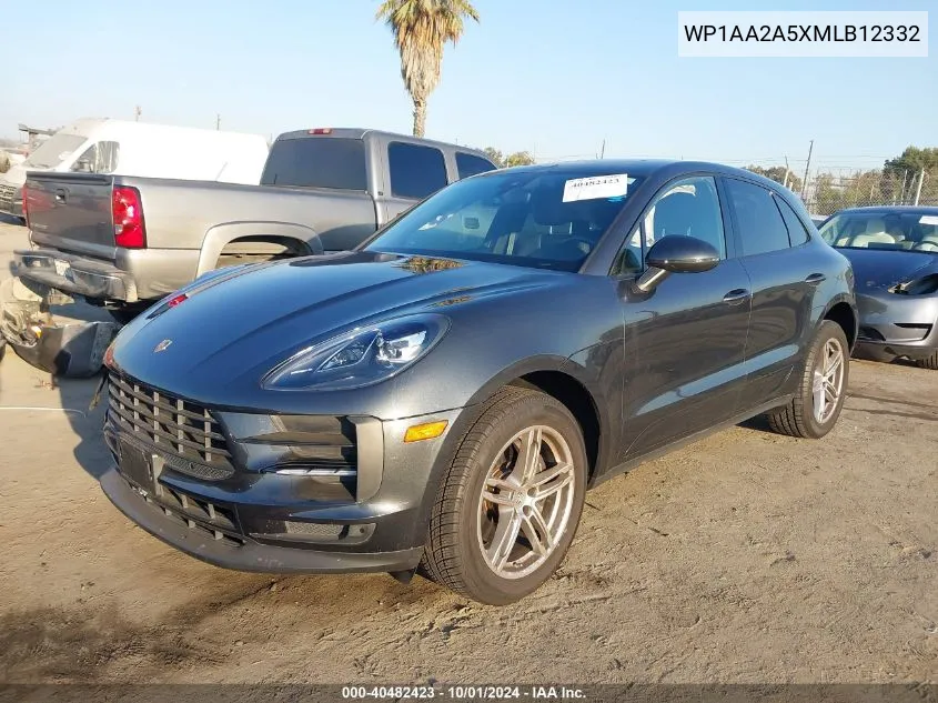 WP1AA2A5XMLB12332 2021 Porsche Macan