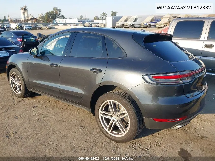 WP1AA2A5XMLB12332 2021 Porsche Macan