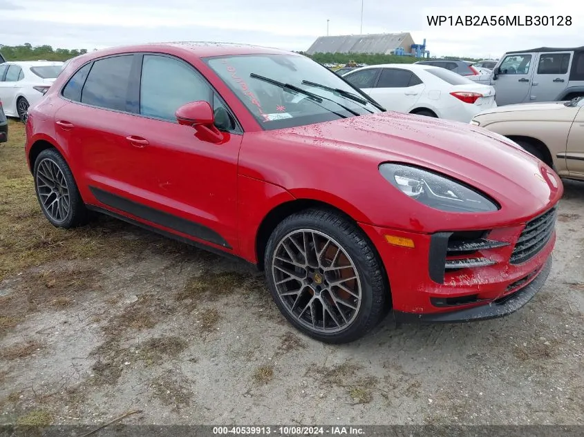 2021 Porsche Macan S VIN: WP1AB2A56MLB30128 Lot: 40539913