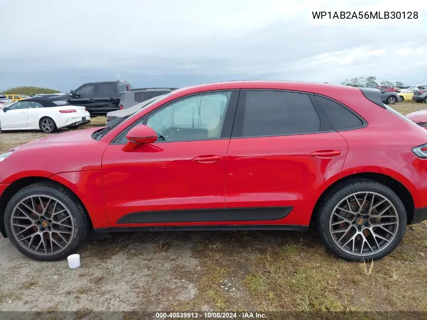 2021 Porsche Macan S VIN: WP1AB2A56MLB30128 Lot: 40539913