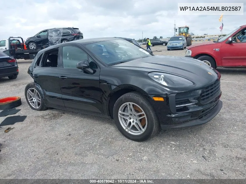 2021 Porsche Macan VIN: WP1AA2A54MLB02587 Lot: 40579042