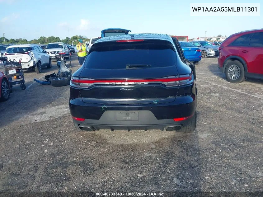 2021 Porsche Macan VIN: WP1AA2A55MLB11301 Lot: 40733340