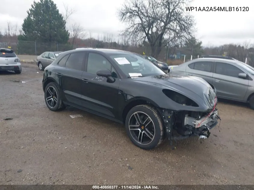 2021 Porsche Macan VIN: WP1AA2A54MLB16120 Lot: 40858377