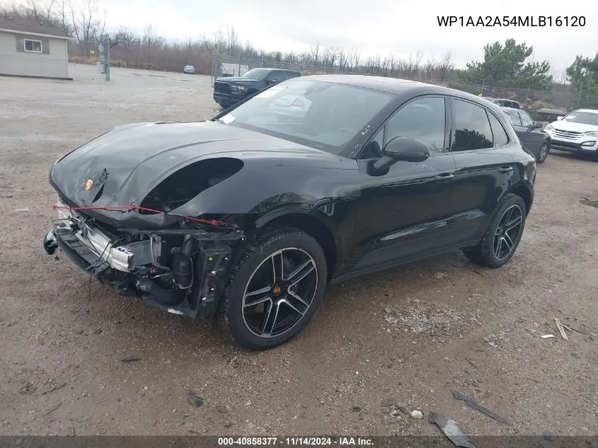 2021 Porsche Macan VIN: WP1AA2A54MLB16120 Lot: 40858377