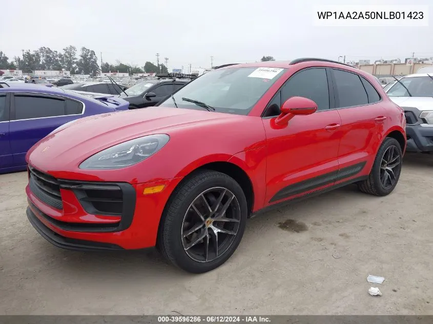 WP1AA2A50NLB01423 2022 Porsche Macan