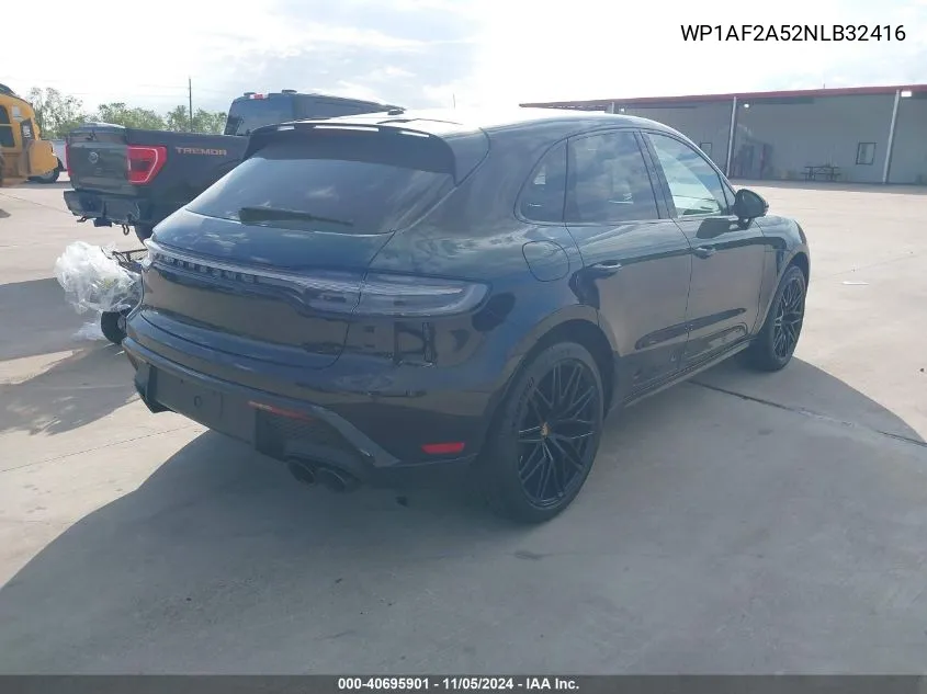 2022 Porsche Macan Gts VIN: WP1AF2A52NLB32416 Lot: 40695901