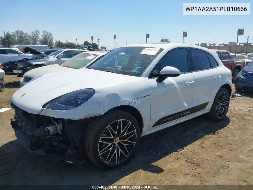 2023 Porsche Macan T VIN: WP1AA2A51PLB10666 Lot: 40288630