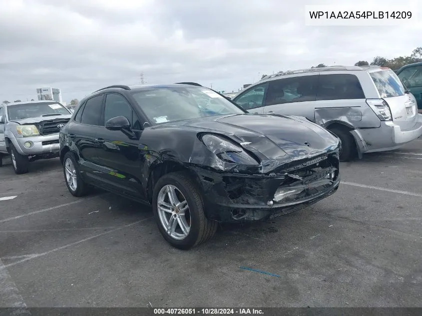 2023 Porsche Macan T VIN: WP1AA2A54PLB14209 Lot: 40726051