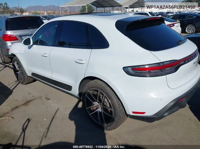 2023 Porsche Macan T VIN: WP1AA2A56PLB21498 Lot: 40776922