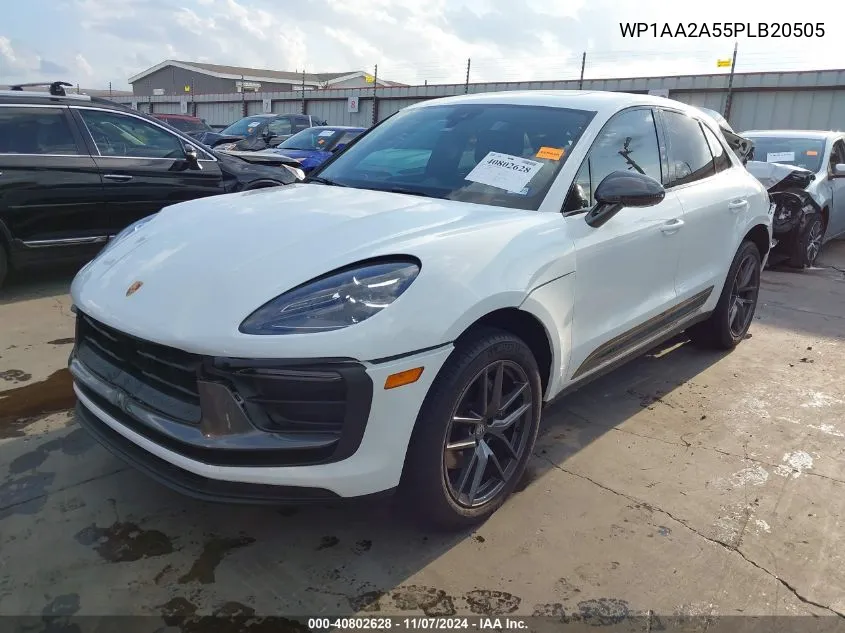 2023 Porsche Macan T VIN: WP1AA2A55PLB20505 Lot: 40802628