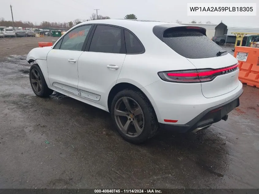 2023 Porsche Macan T VIN: WP1AA2A59PLB18305 Lot: 40840745