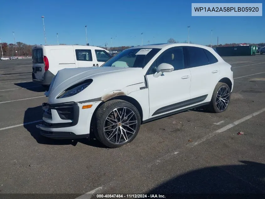 2023 Porsche Macan T VIN: WP1AA2A58PLB05920 Lot: 40847484