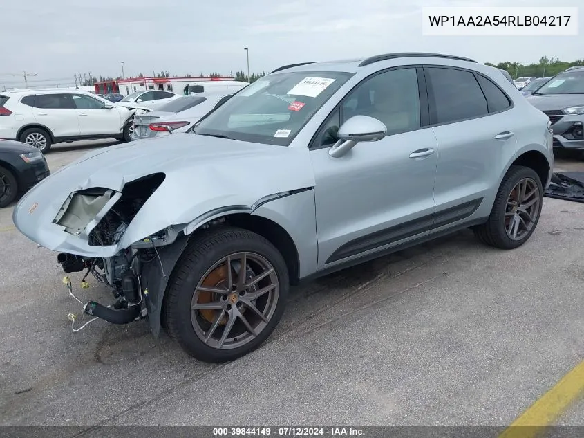 WP1AA2A54RLB04217 2024 Porsche Macan T