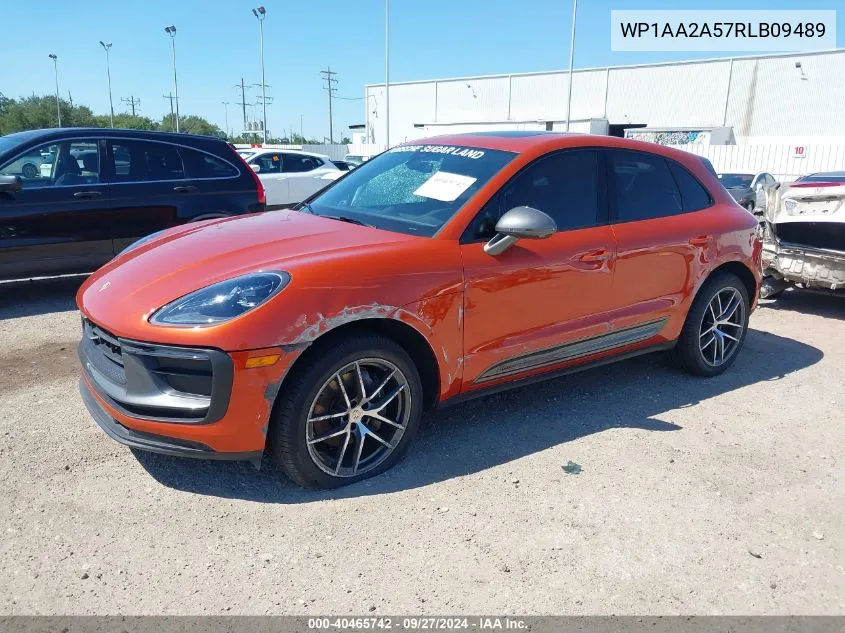 2024 Porsche Macan T VIN: WP1AA2A57RLB09489 Lot: 40465742