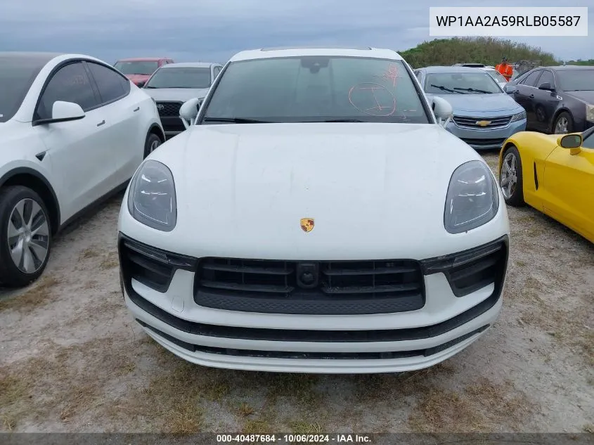 2024 Porsche Macan T VIN: WP1AA2A59RLB05587 Lot: 40487684