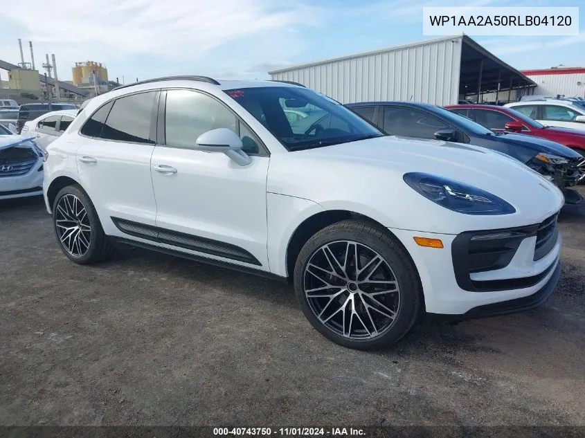 2024 Porsche Macan T VIN: WP1AA2A50RLB04120 Lot: 40743750