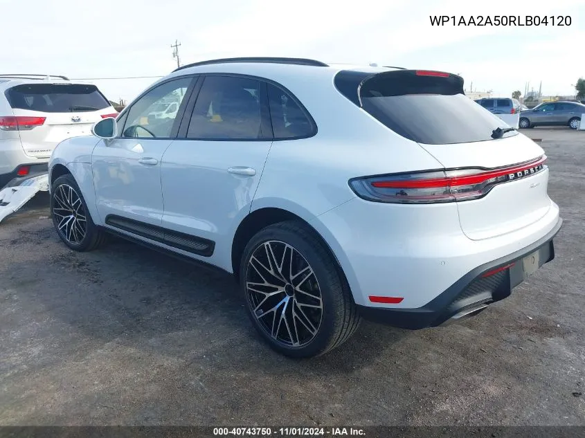 2024 Porsche Macan T VIN: WP1AA2A50RLB04120 Lot: 40743750