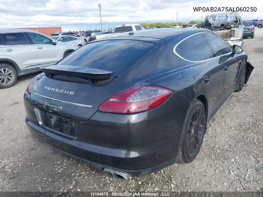 2010 Porsche Panamera 4S/S VIN: WP0AB2A75AL060250 Lot: 12104875