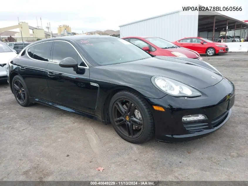 WP0AB2A78BL060566 2011 Porsche Panamera S