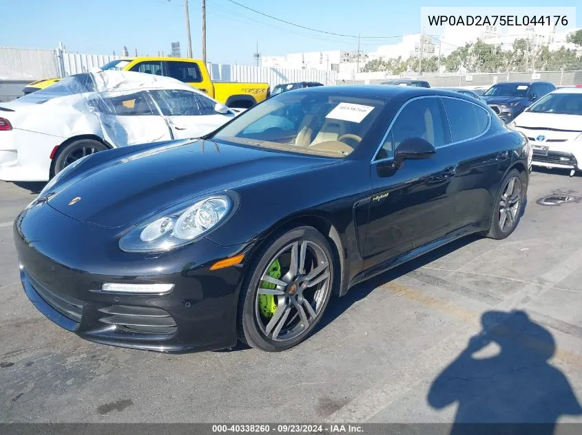 2014 Porsche Panamera E-Hybrid S VIN: WP0AD2A75EL044176 Lot: 40338260