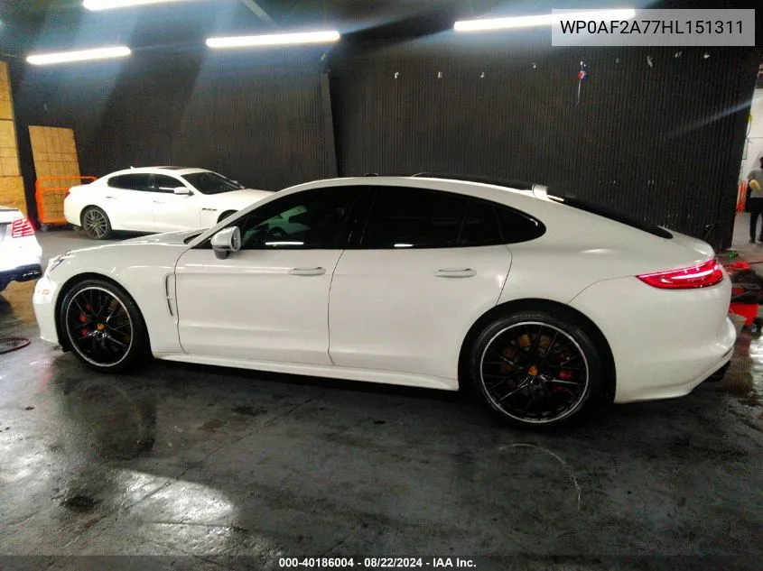 WP0AF2A77HL151311 2017 Porsche Panamera Turbo