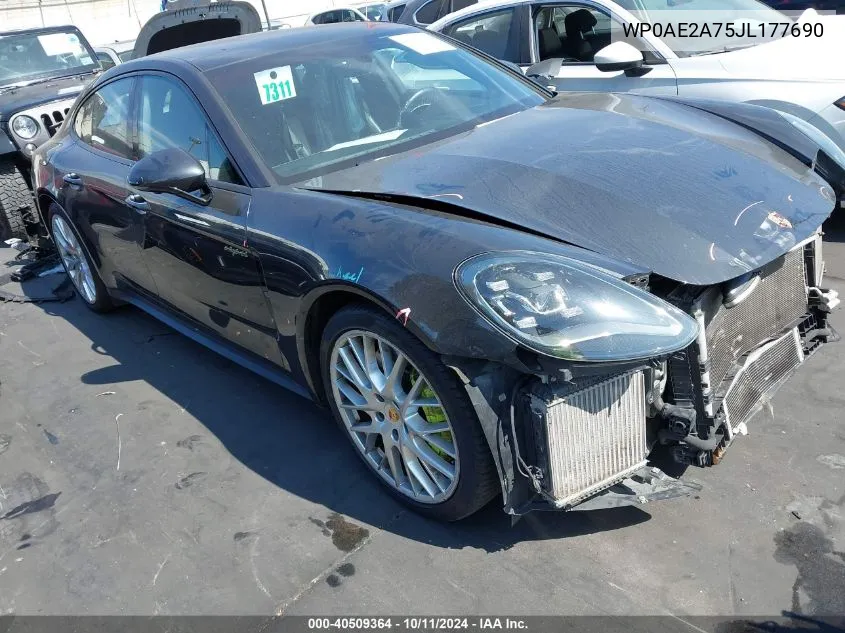 2018 Porsche Panamera E-Hybrid 4 VIN: WP0AE2A75JL177690 Lot: 40509364