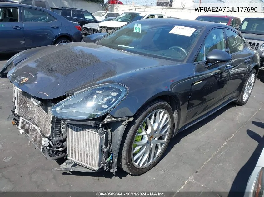 2018 Porsche Panamera E-Hybrid 4 VIN: WP0AE2A75JL177690 Lot: 40509364