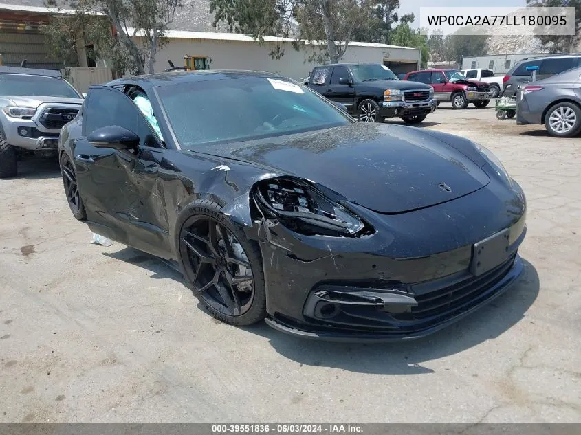 2020 Porsche Panamera Sport Turismo 4 VIN: WP0CA2A77LL180095 Lot: 39551836