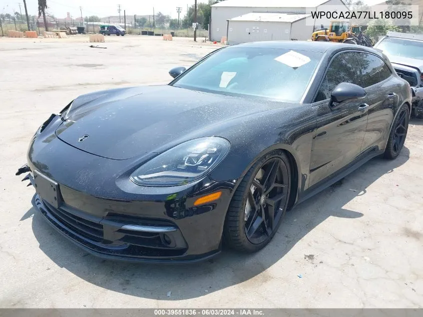 2020 Porsche Panamera Sport Turismo 4 VIN: WP0CA2A77LL180095 Lot: 39551836