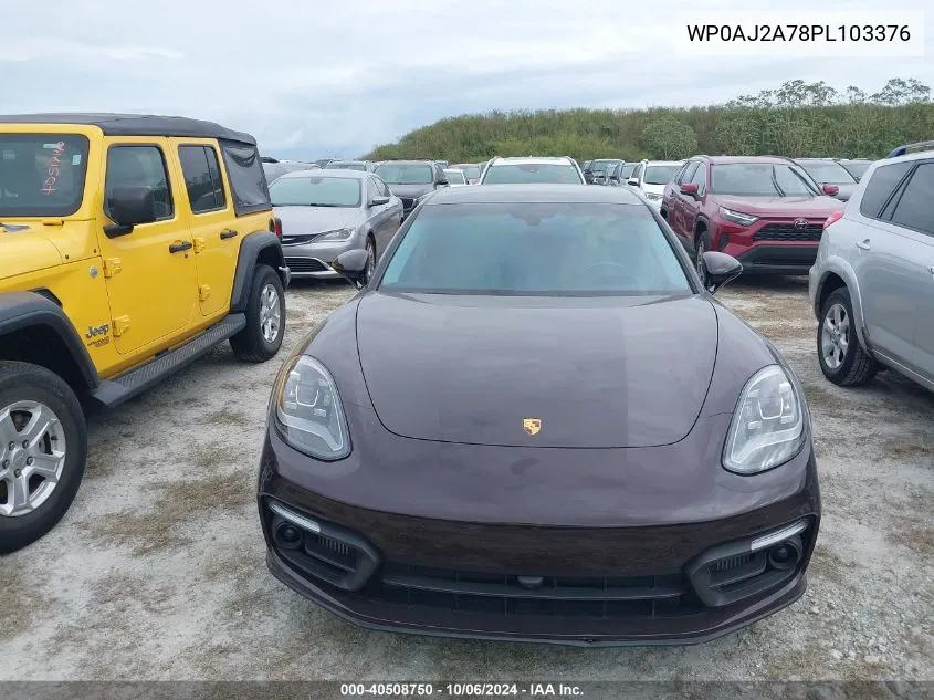 2023 Porsche Panamera Platinum Edition/4/4 Plat VIN: WP0AJ2A78PL103376 Lot: 40508750