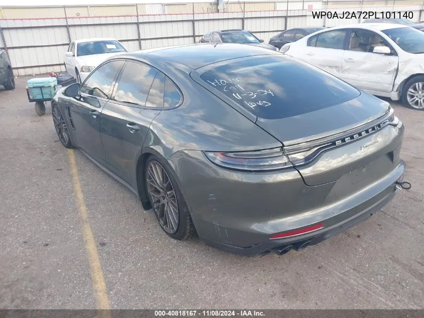 2023 Porsche Panamera 4/4 Platinum Edition/Platinum Edition VIN: WP0AJ2A72PL101140 Lot: 40818167